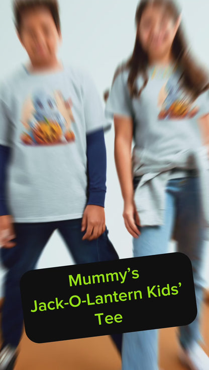 Mummy's Jack-O'-Lantern Kids' Tee | Kids T-shirt