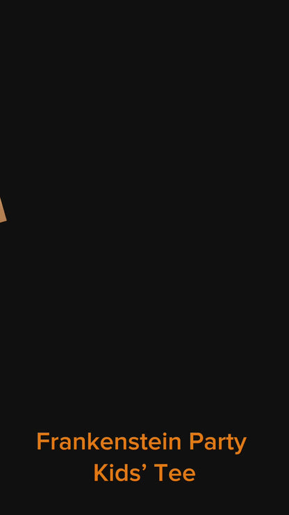 Frankenstein Party Kids' Tee | Kids T-shirt