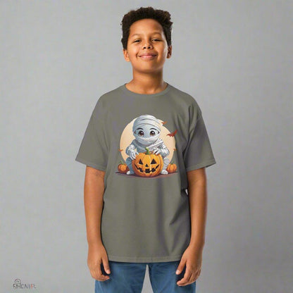 Mummy's Jack-O'-Lantern Kids' Tee | Kids T-shirt