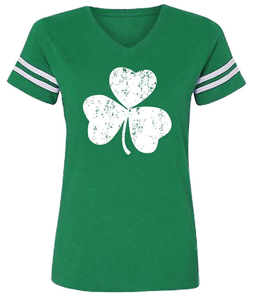 St. Patrick's Day Four-leaf Clover & Shamrock T-shirt