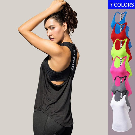 Energy Breathable Athletic Top — Workout Tanks For Women